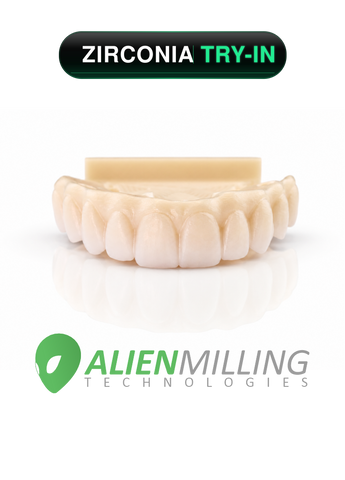 Alien Full Arch Zirconia Try-In