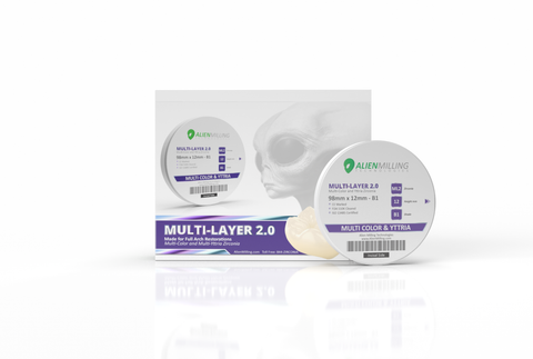 Alien Multi-Layer 2.0 98mm Zirconia Disc