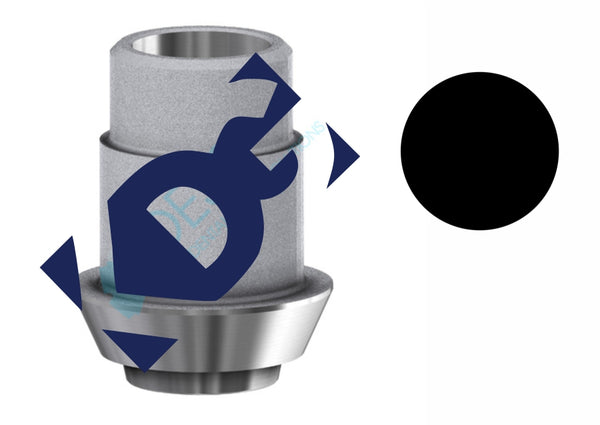 Keystone Straight Non-Engaging Ti-Base – Alien Milling Technologies